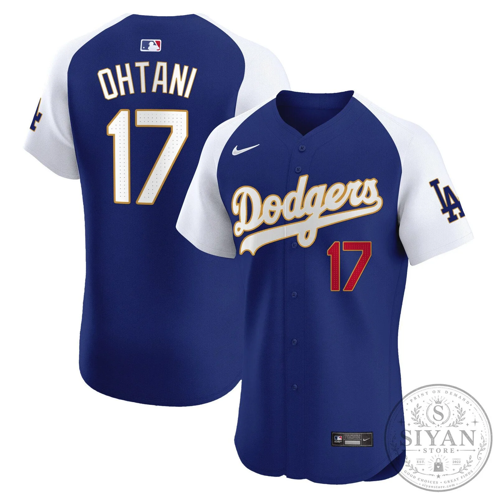 Los Angeles Dodgers Shohei Ohtani White Baseball Jersey with Number 17 72 Los Angeles Dodgers Shohei Ohtani White Baseball Jersey with Number 17