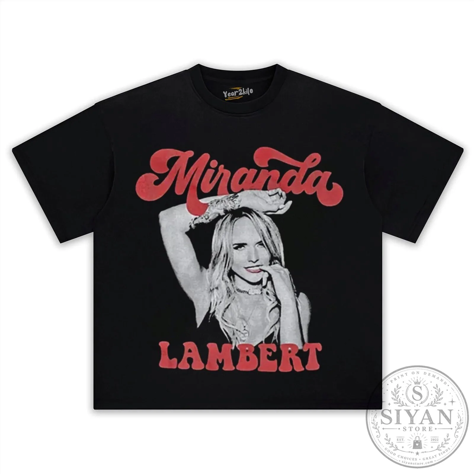 Miranda Lambert Country Music Star Graphic T-Shirt 11 Miranda Lambert Country Music Star Graphic T-Shirt