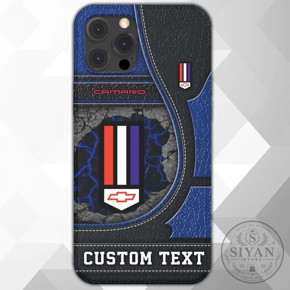 Chevrolet Camaro Custom Name Phone Case for iPhone and Samsung Galaxy