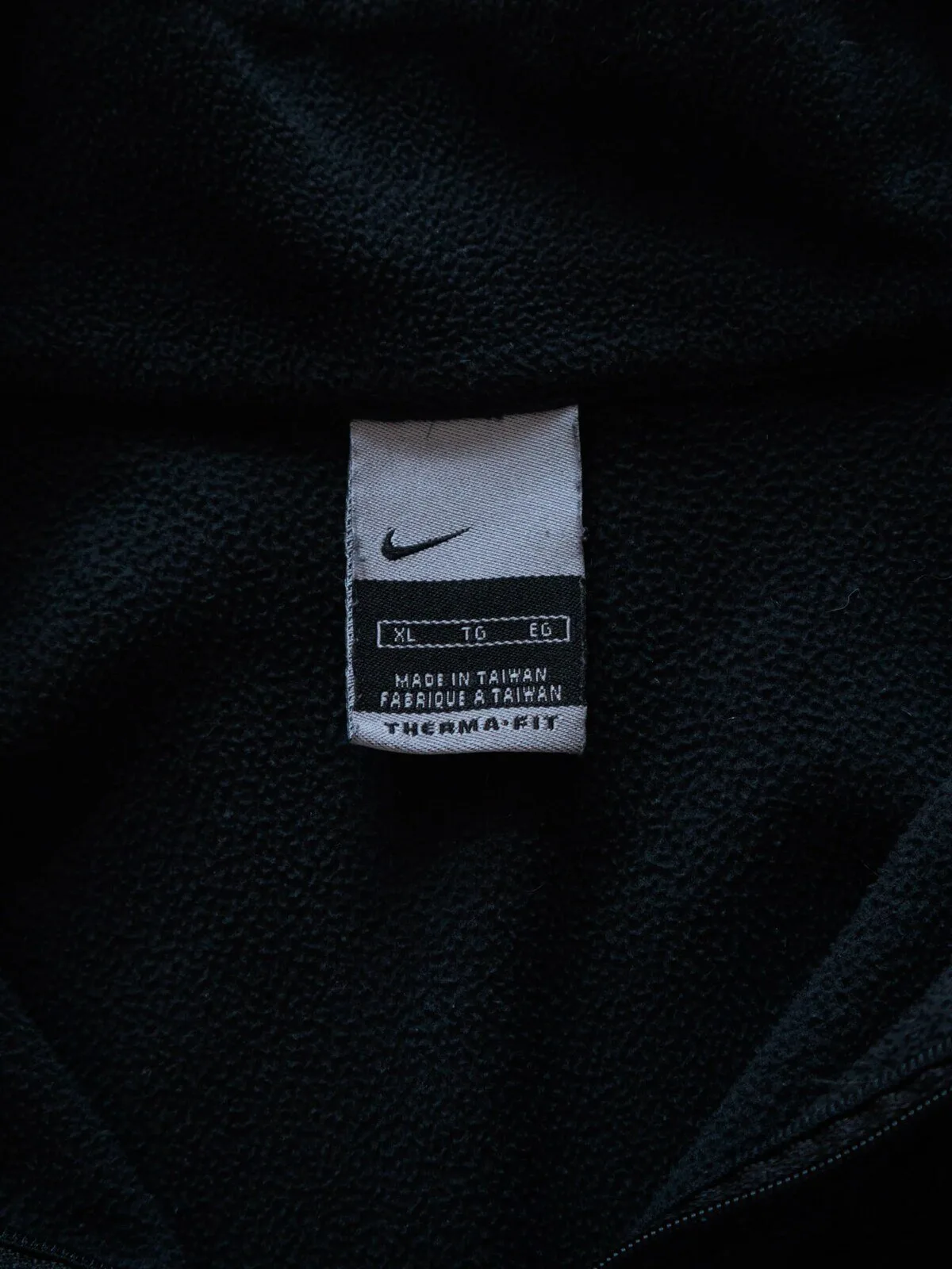 Vintage 90s Nike ACG Black Fleece Quarter Zip Pullover Sweatshirt 11 Vintage 90s Nike ACG Black Fleece Quarter Zip Pullover Sweatshirt