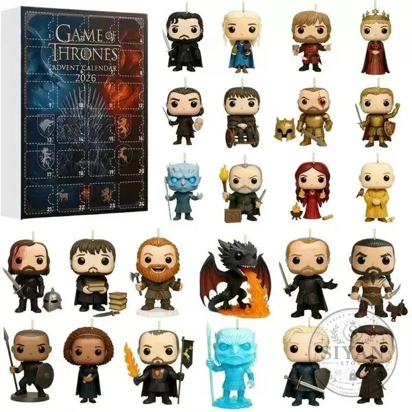 Game of Thrones 2026 Advent Calendar with Funko Pop! Figurines
