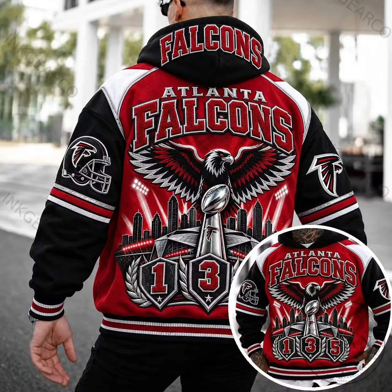 Atlanta Falcons Super Bowl LIII Commemorative Hoodie