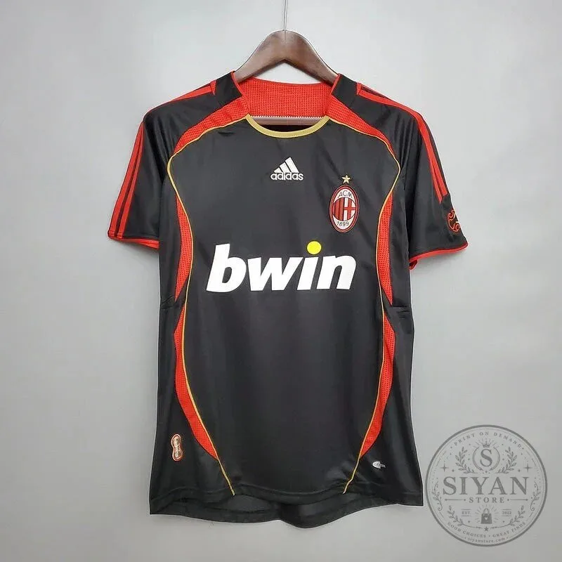 AC Milan 2006 Third Retro Football Jersey 5 AC Milan 2006 Third Retro Football Jersey